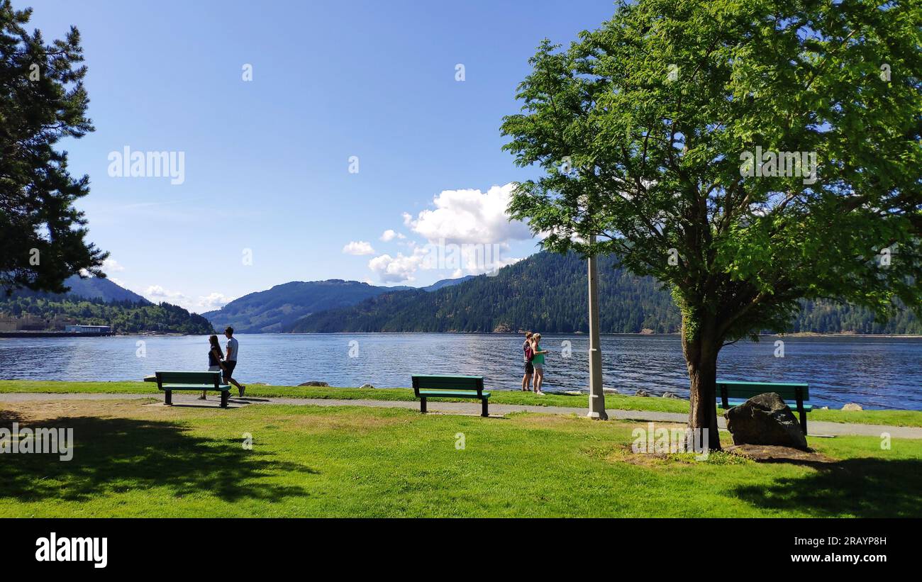 Canada Culture et vacances, Images de vacances, comme en colombie-britannique Banque D'Images