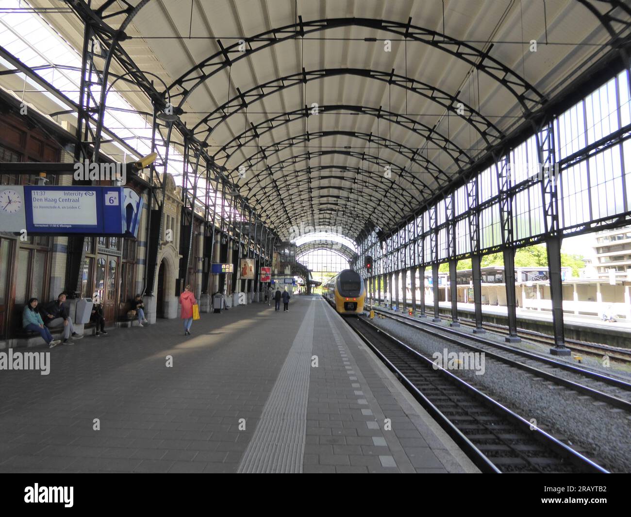 Gare de Haarlem pays-Bas Banque D'Images