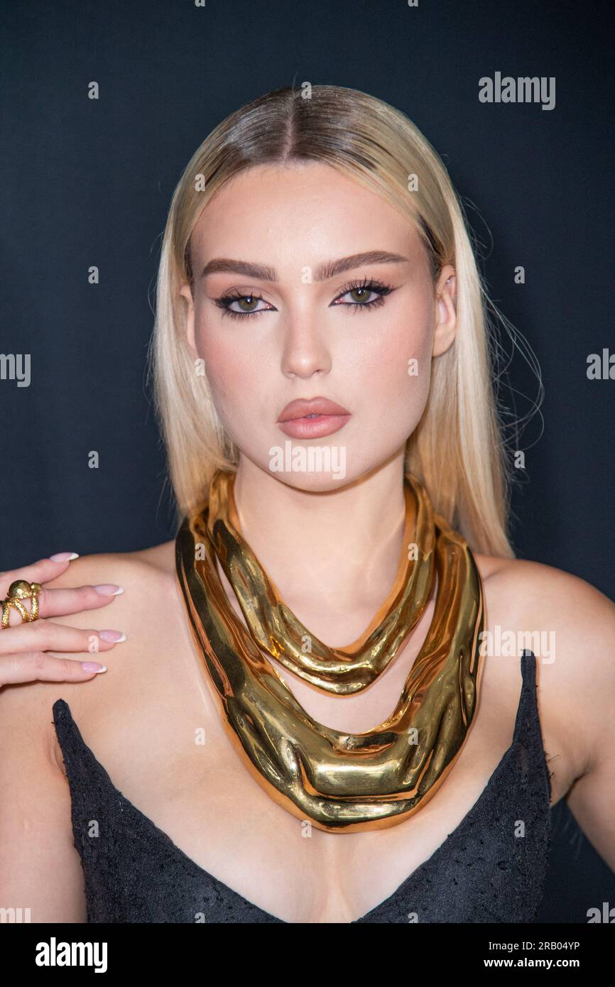 Paris, France. 06 juillet 2023. Romane Iannaccone présent au salon Ashi