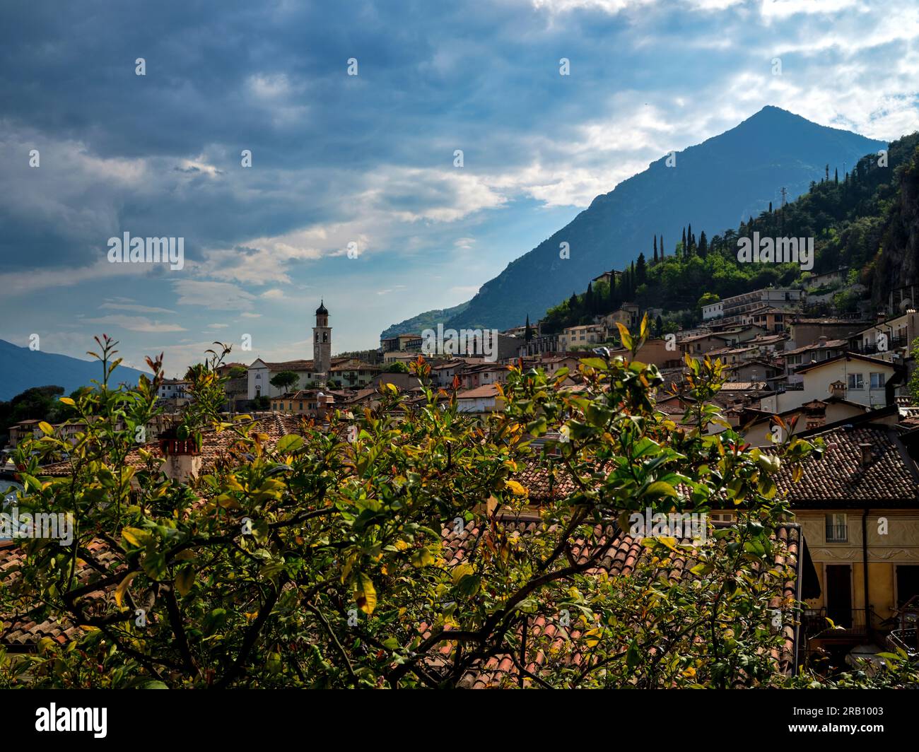 Limone sul Garda Banque D'Images