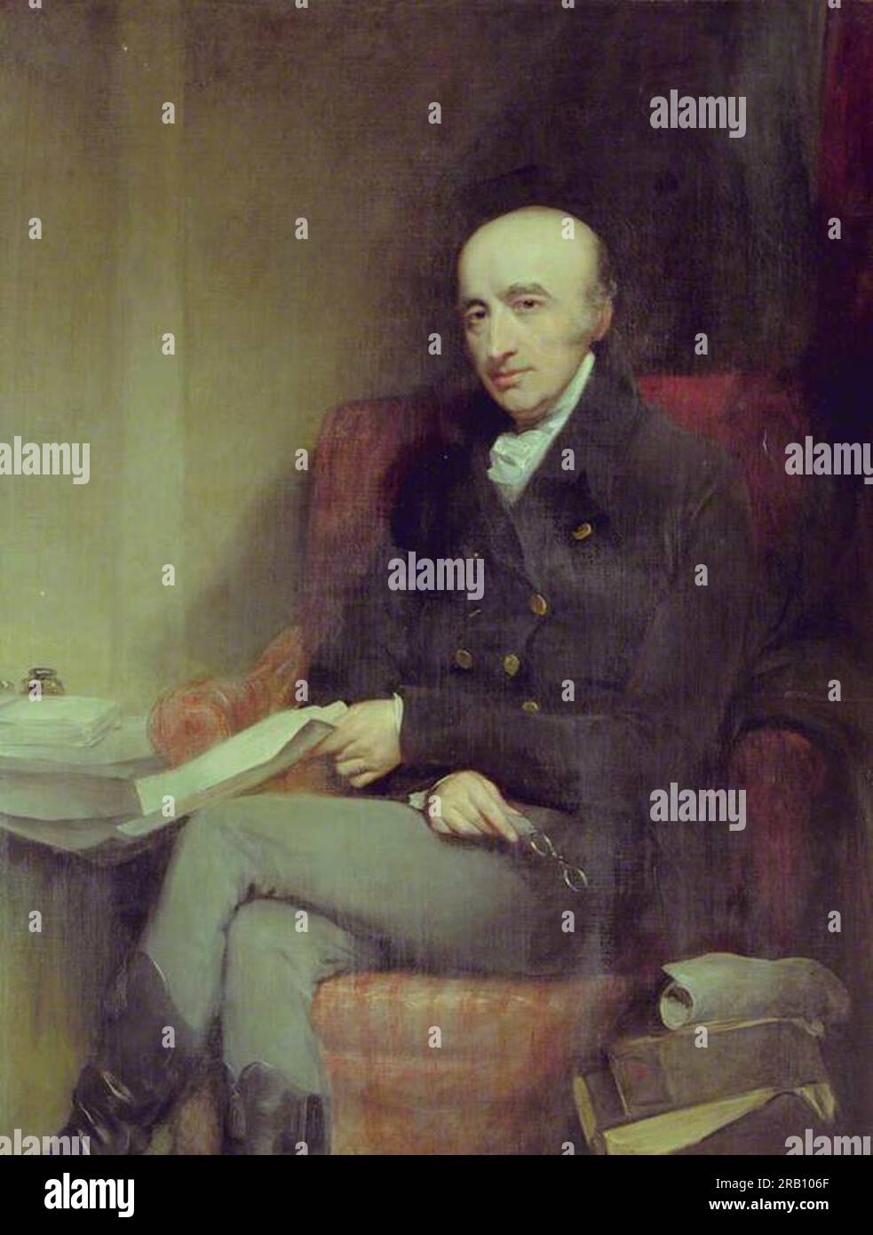 William Hyde Wollaston (1766-1828) de John Jackson Banque D'Images