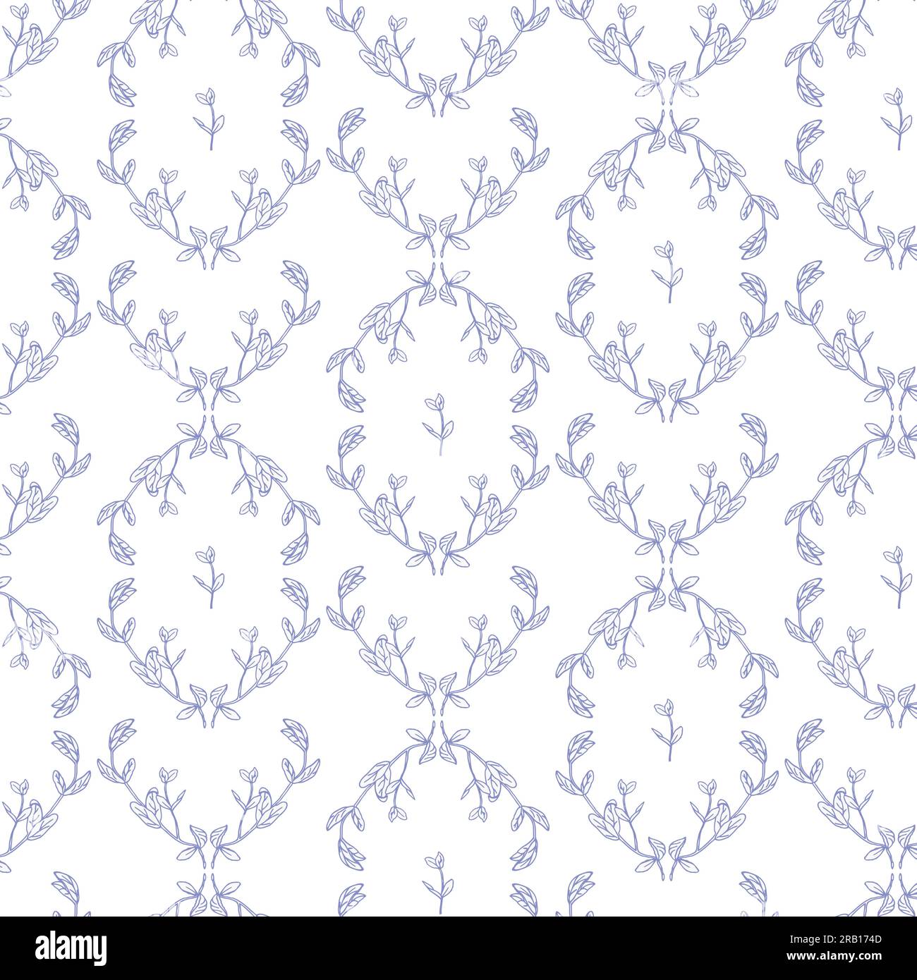 Motif sans couture à géométrie florale Illustration de Vecteur