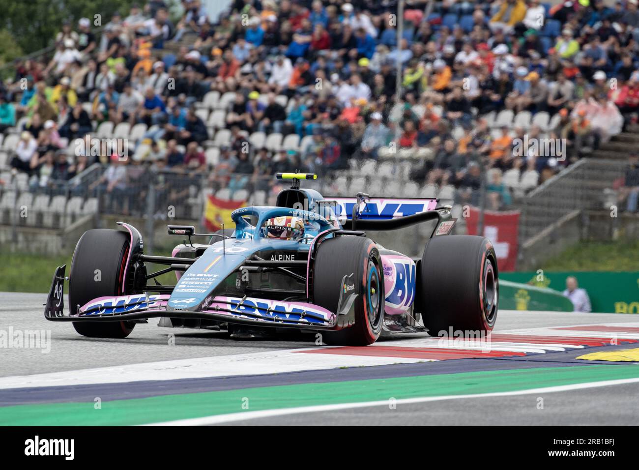 L'édition 2023 de la F1 Formule 1 AustrianGP dans Red Bull Ring circuit Austria Spielberg Banque D'Images