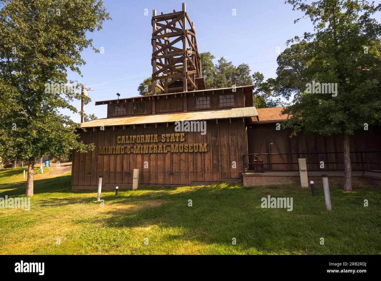 California State Mining and Mineral Museum. Banque D'Images