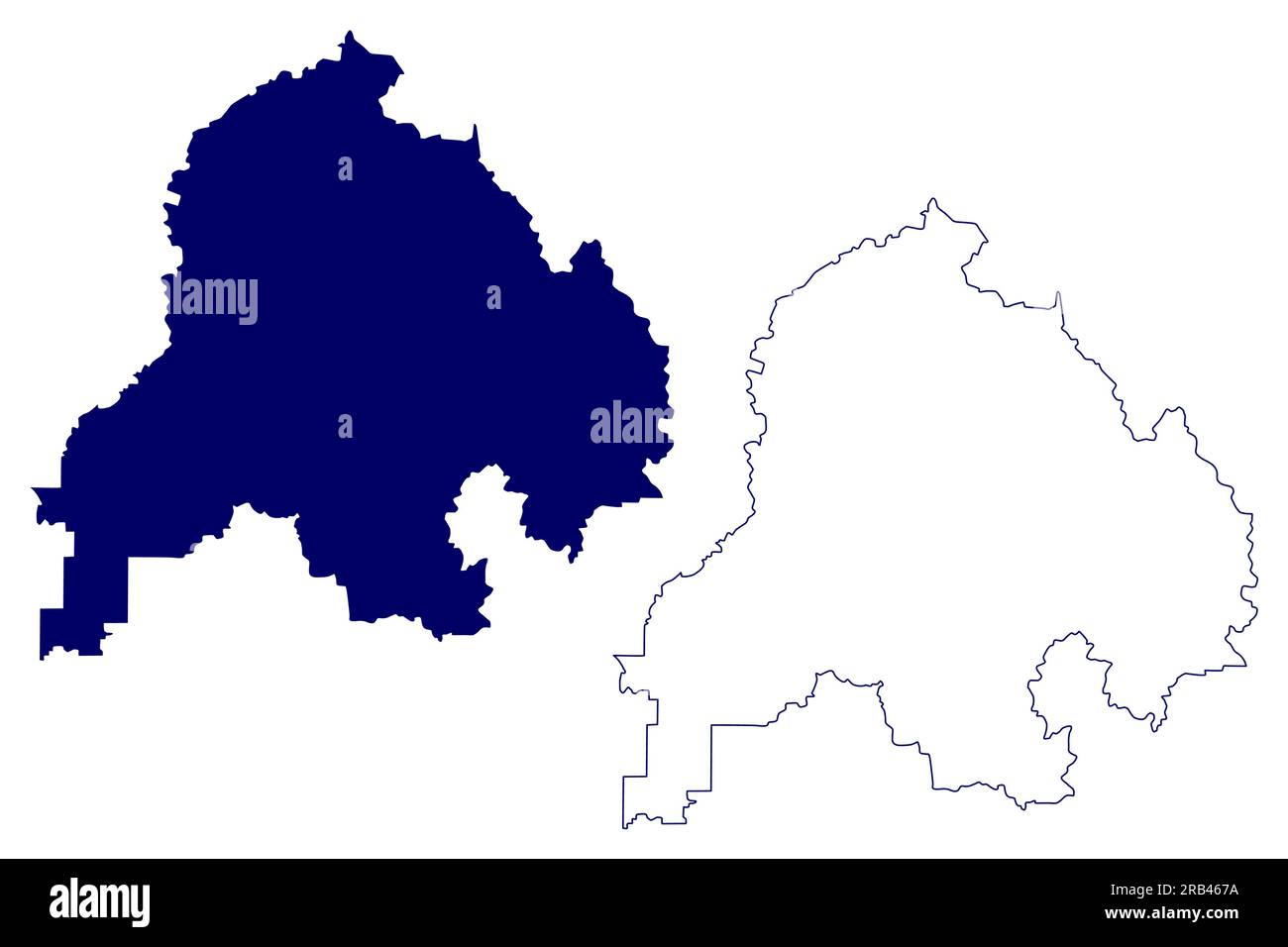 Columbia-Shuswap Regional District (Canada, Colombie-Britannique ou province de la Colombie-Britannique, Amérique du Nord) illustration vectorielle, croquis de griffonnage Columbia Shuswap Illustration de Vecteur