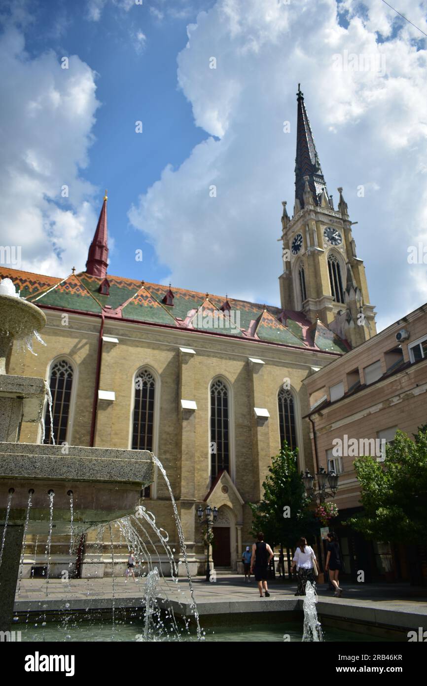 Église du Nom de Marie à Novi Sad, Serbie Banque D'Images