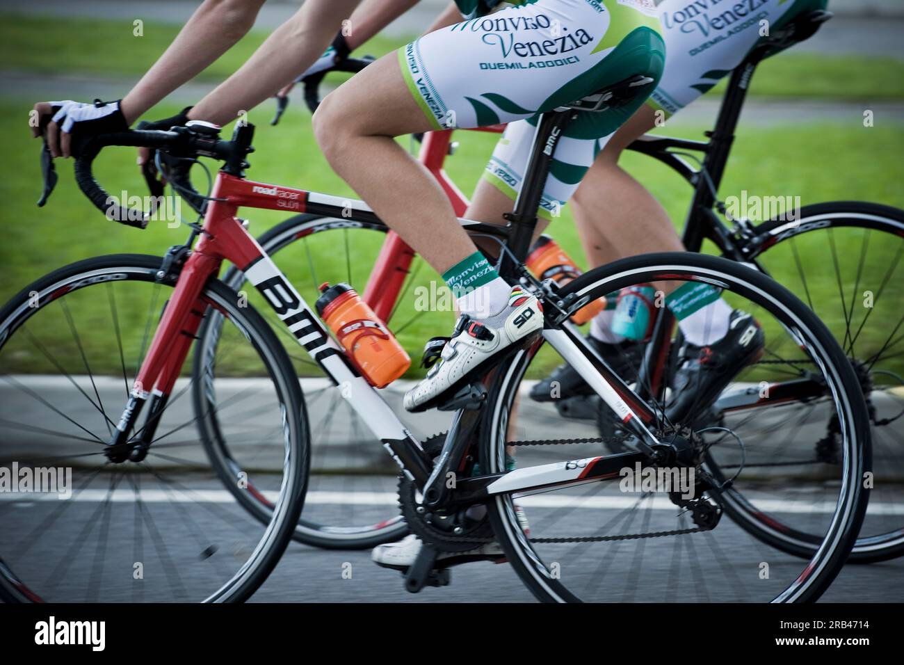 Course cycliste Banque D'Images