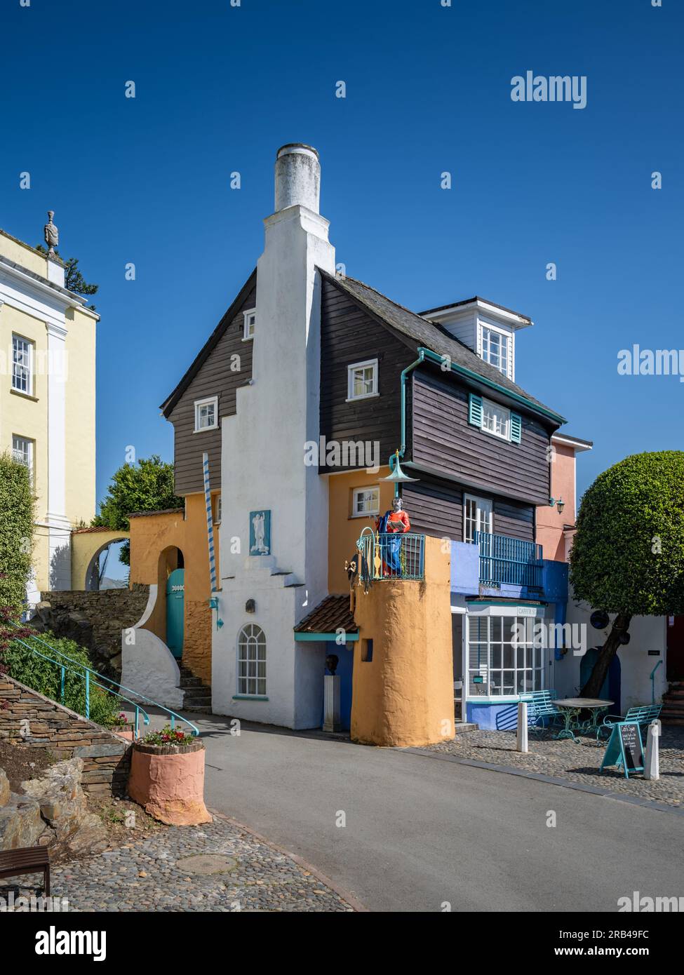 Toll House, Portmeirion, pays de Galles du Nord, Royaume-Uni Banque D'Images