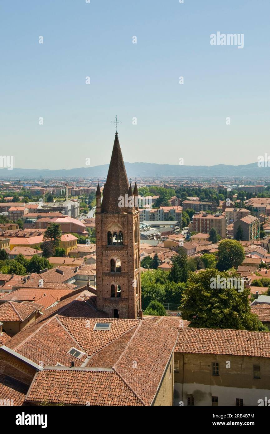 L'Italie, Piémont, Rivoli, Rivoli, paysage Banque D'Images