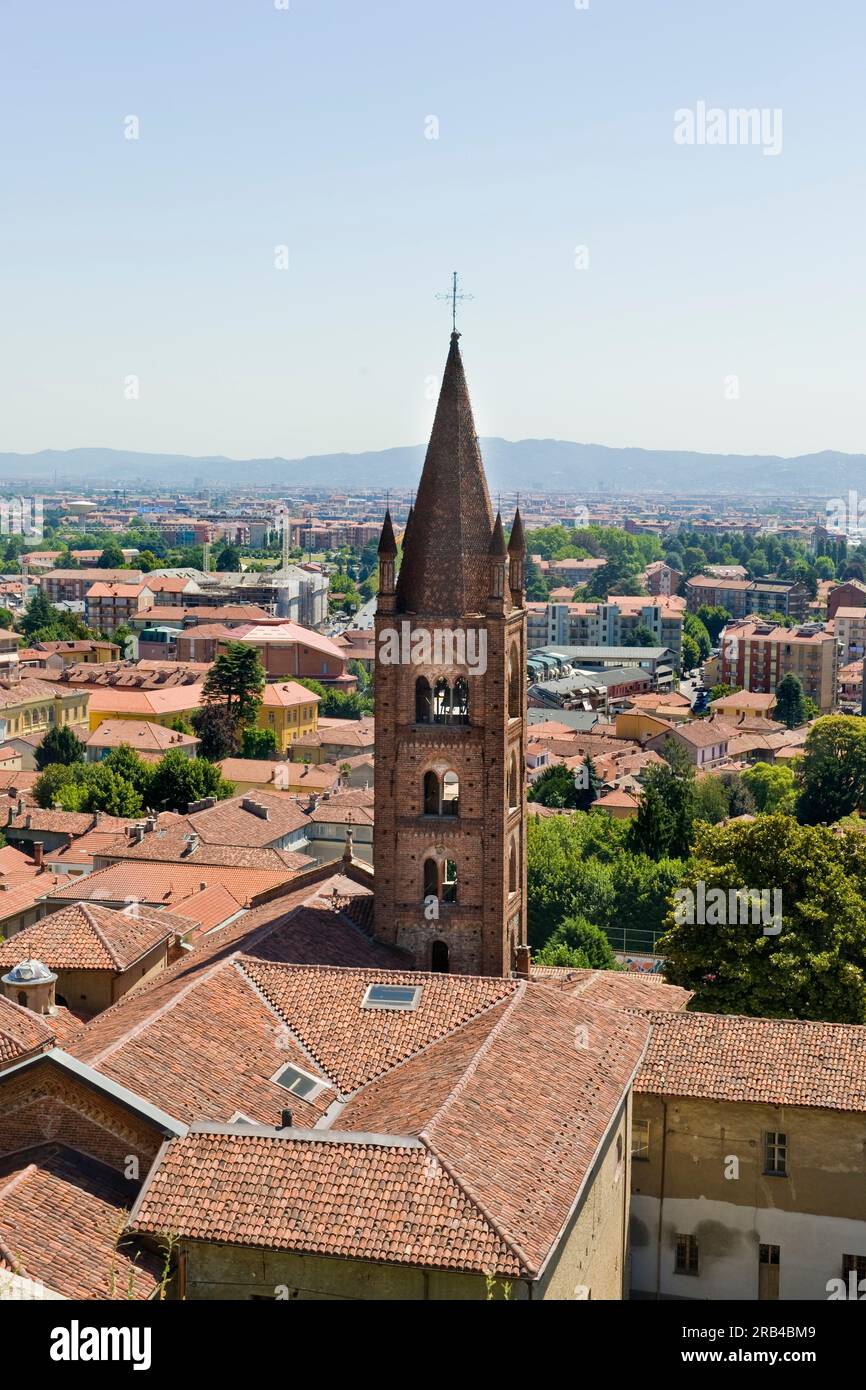 L'Italie, Piémont, Rivoli, paysage Banque D'Images