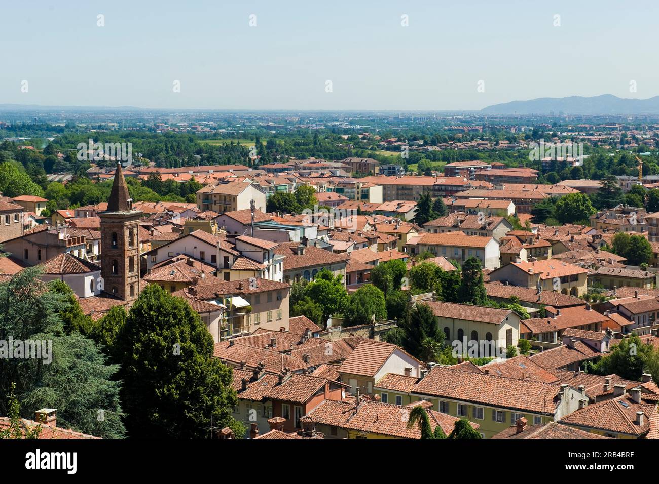 L'Italie, Piémont, Rivoli, paysage Banque D'Images