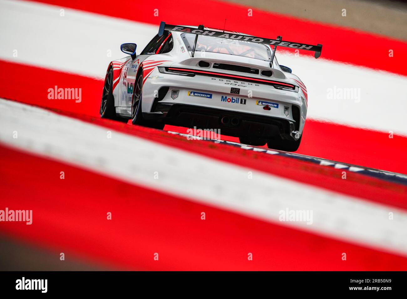 #34 Peter Hegglin (CH, Fach Auto Tech), Porsche Mobil 1 Supercup au Red Bull Ring le 30 juin 2023 à Spielberg, Autriche. (Photo de HIGH TWO) Banque D'Images