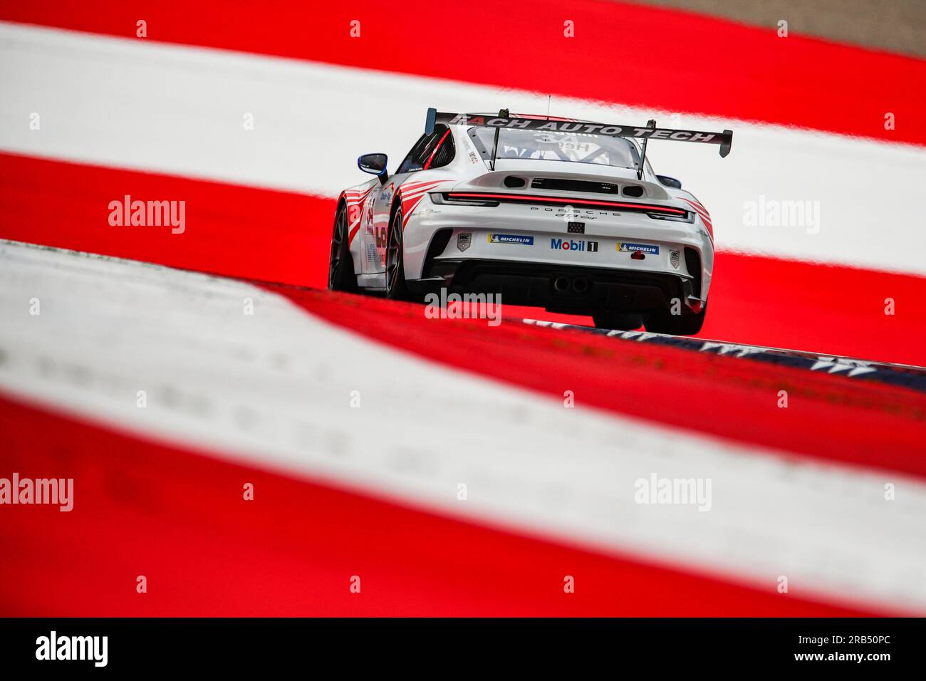#34 Peter Hegglin (CH, Fach Auto Tech), Porsche Mobil 1 Supercup au Red Bull Ring le 30 juin 2023 à Spielberg, Autriche. (Photo de HIGH TWO) Banque D'Images