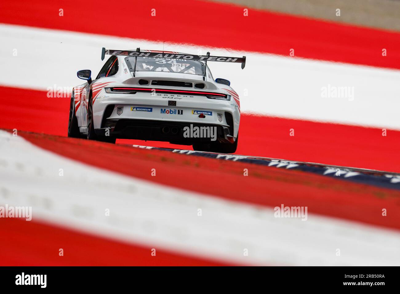 #34 Peter Hegglin (CH, Fach Auto Tech), Porsche Mobil 1 Supercup au Red Bull Ring le 30 juin 2023 à Spielberg, Autriche. (Photo de HIGH TWO) Banque D'Images