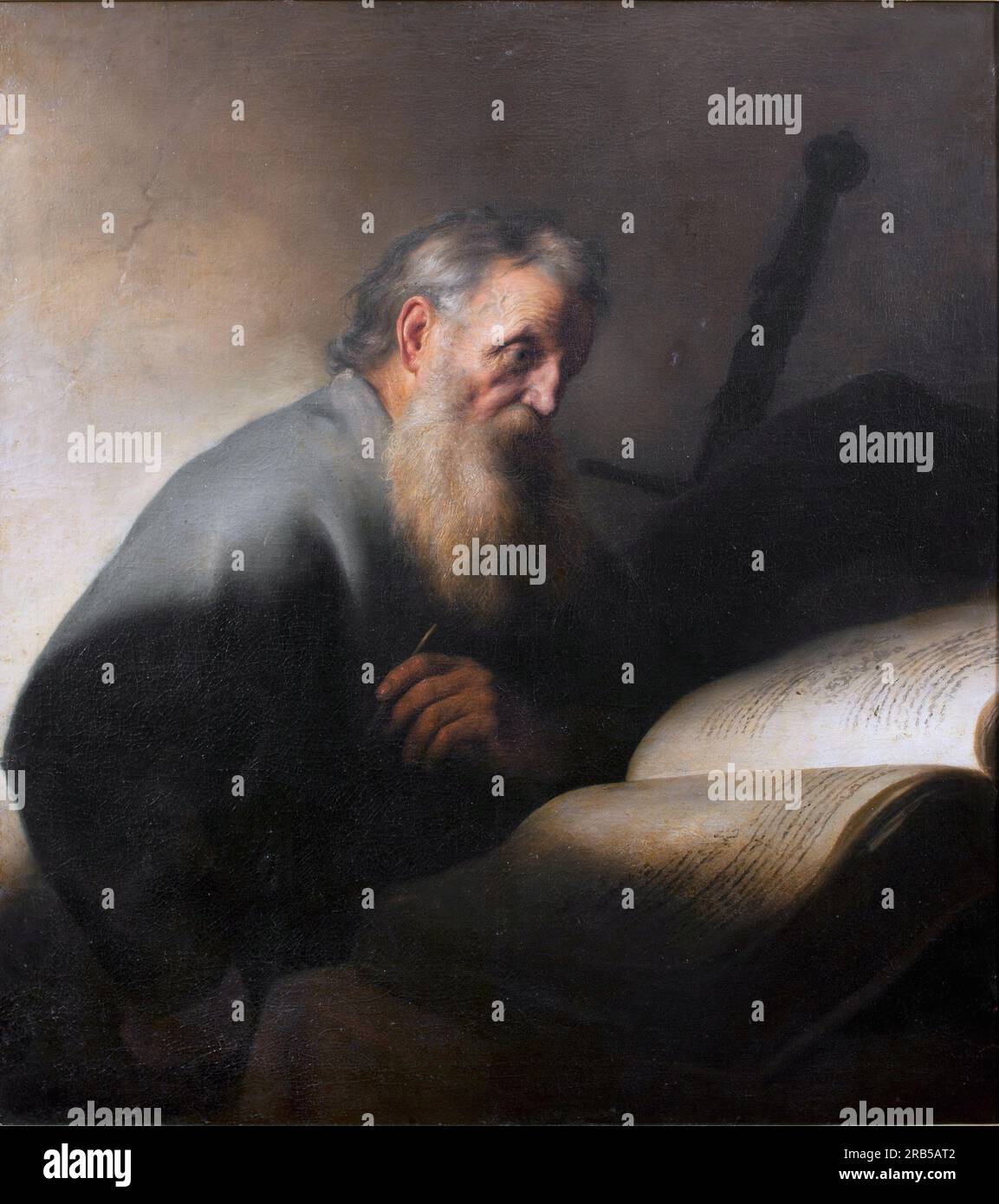 Apôtre Paul c.1627 - c.1629 ; pays-Bas par Jan Lievens Banque D'Images