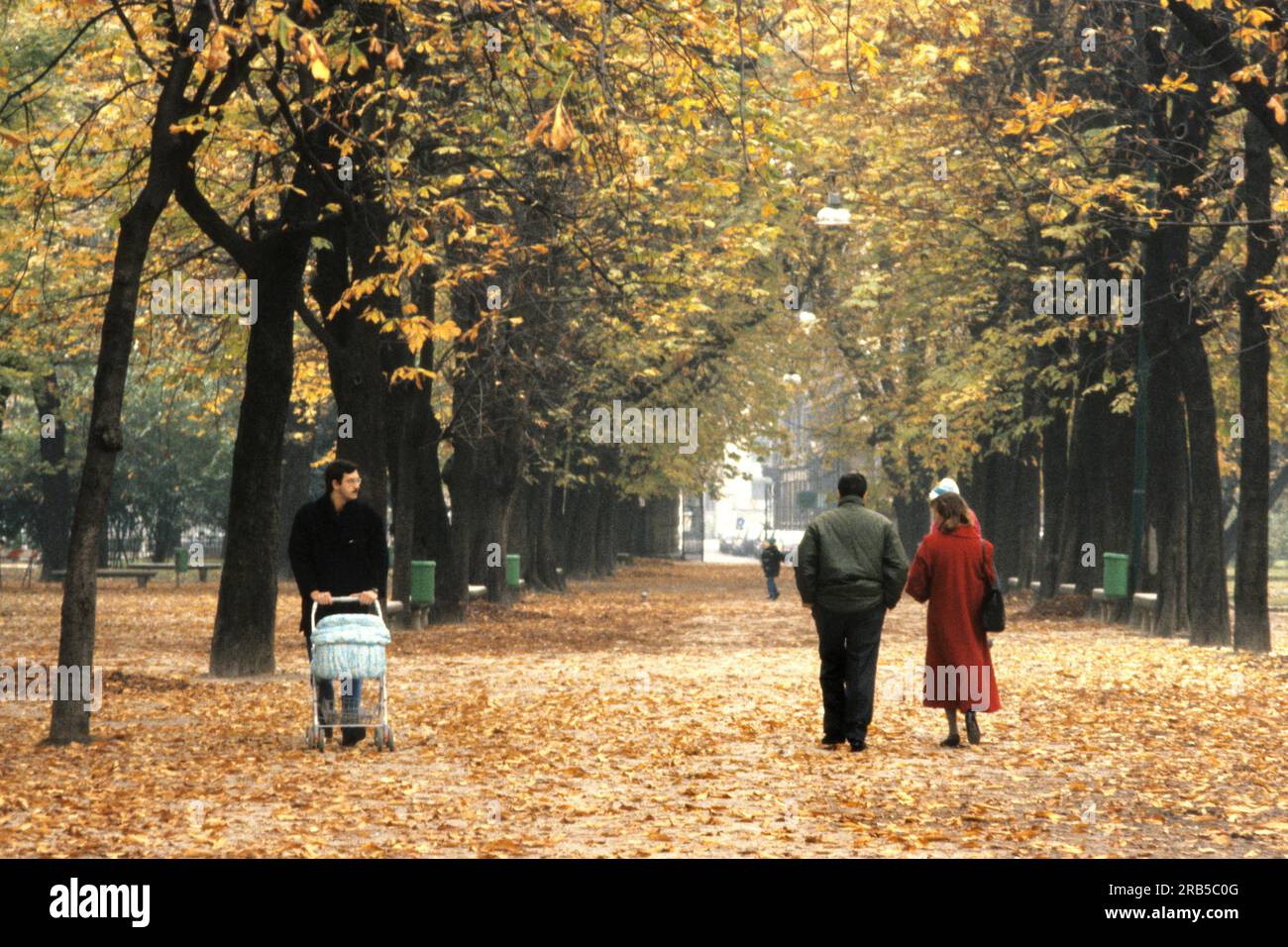 Giardini Pubblici à Milan. Italie Banque D'Images