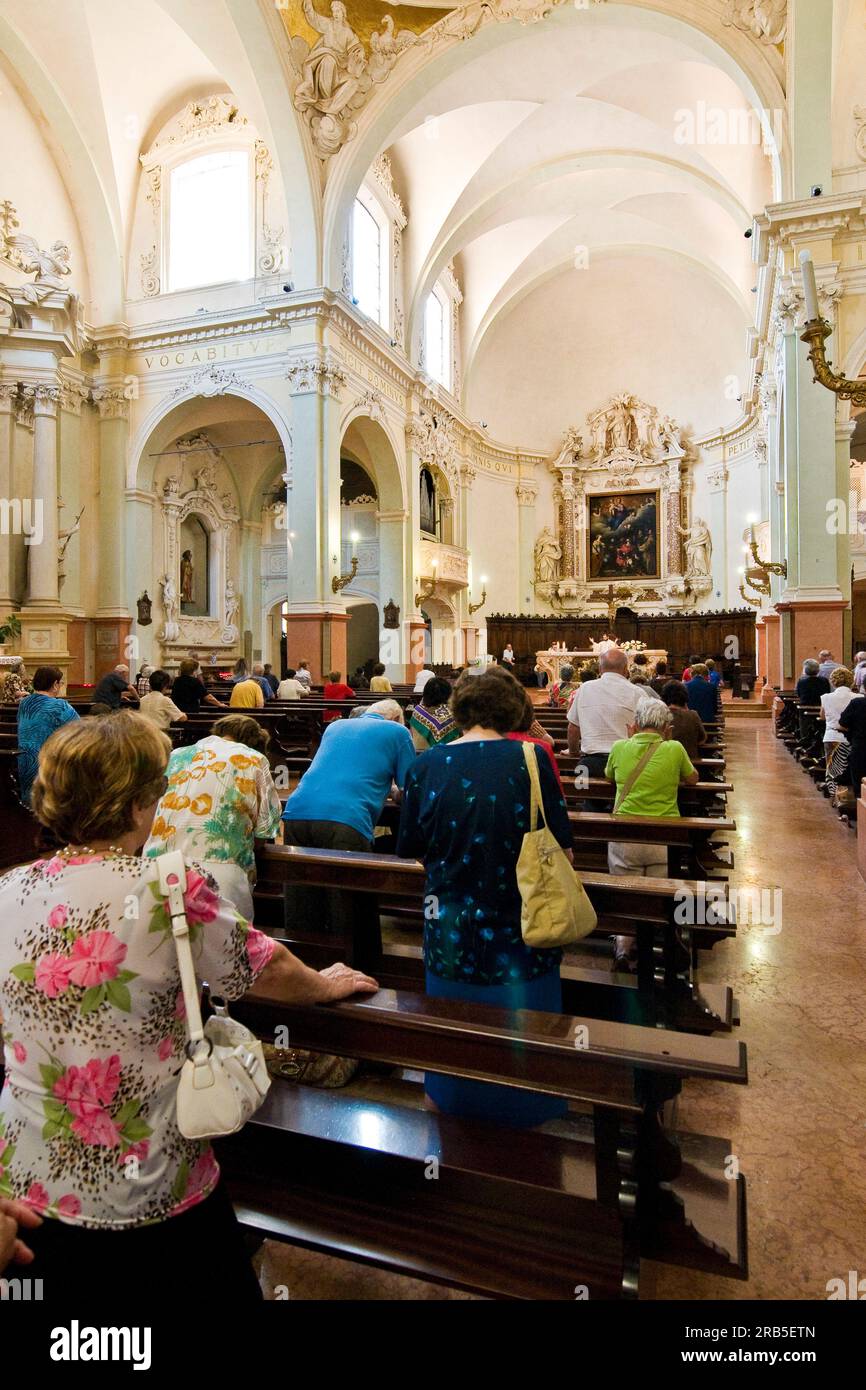 Église St Giorgio. Sassuolo. Emilia Romagna. Italie Banque D'Images