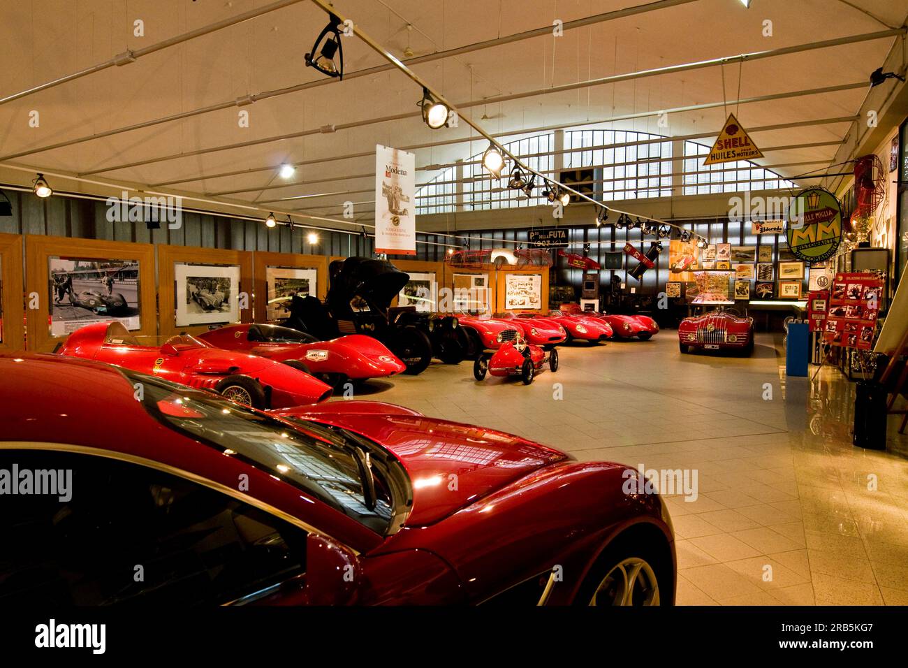 Museo dell'auto Storica Stanguellini. Modène. Emilia Romagna. Italie Banque D'Images