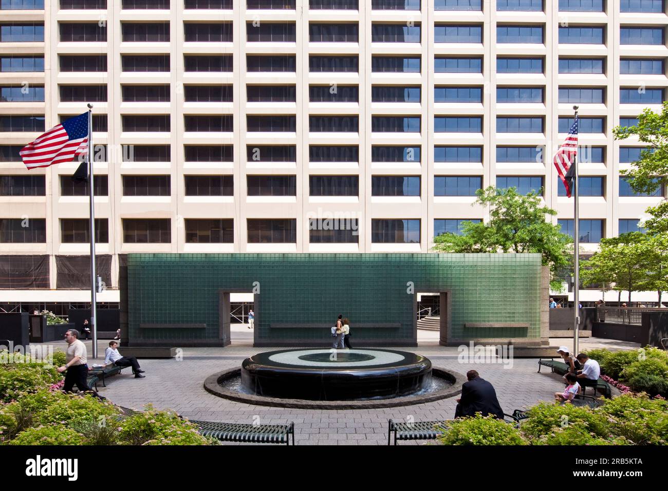 Manhattan. New York. États-Unis Banque D'Images