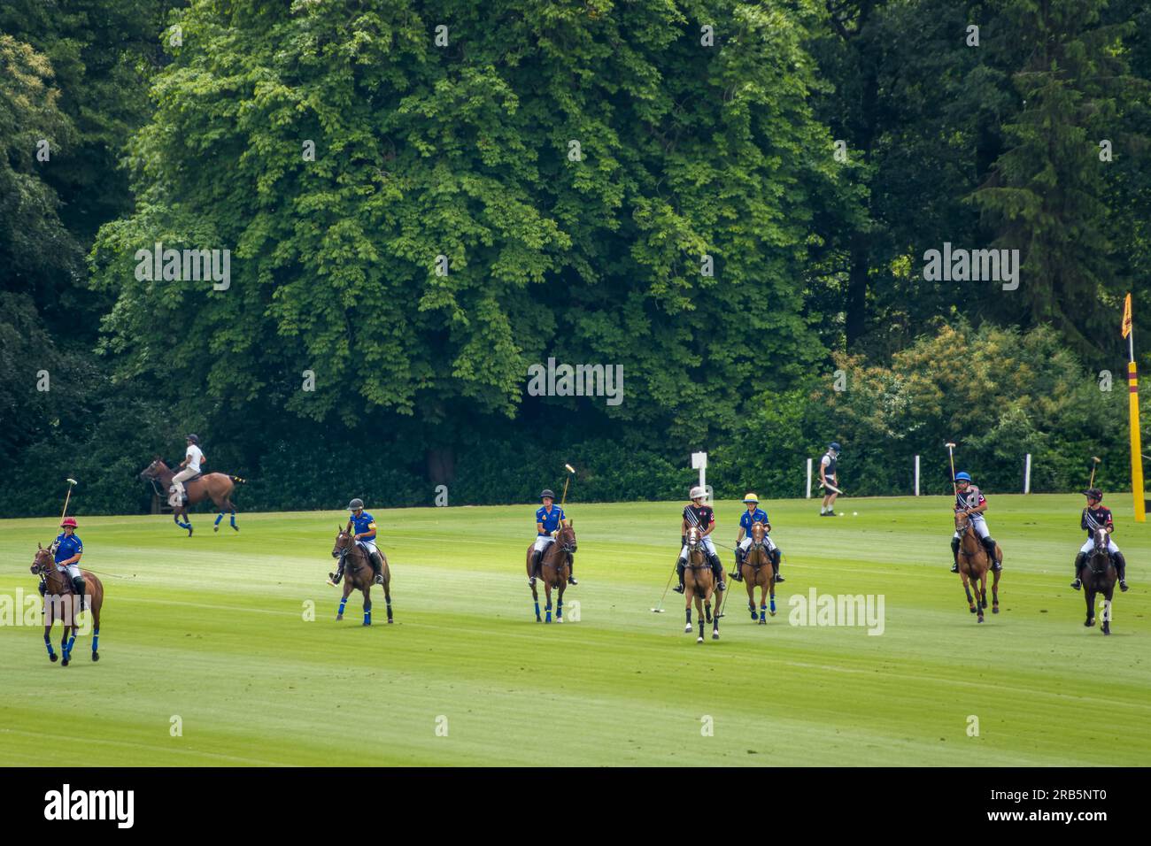 British Open Polo Championship pour le Cowdray Gold Cub Park place contre Black Bears le 6 2023 juillet Banque D'Images