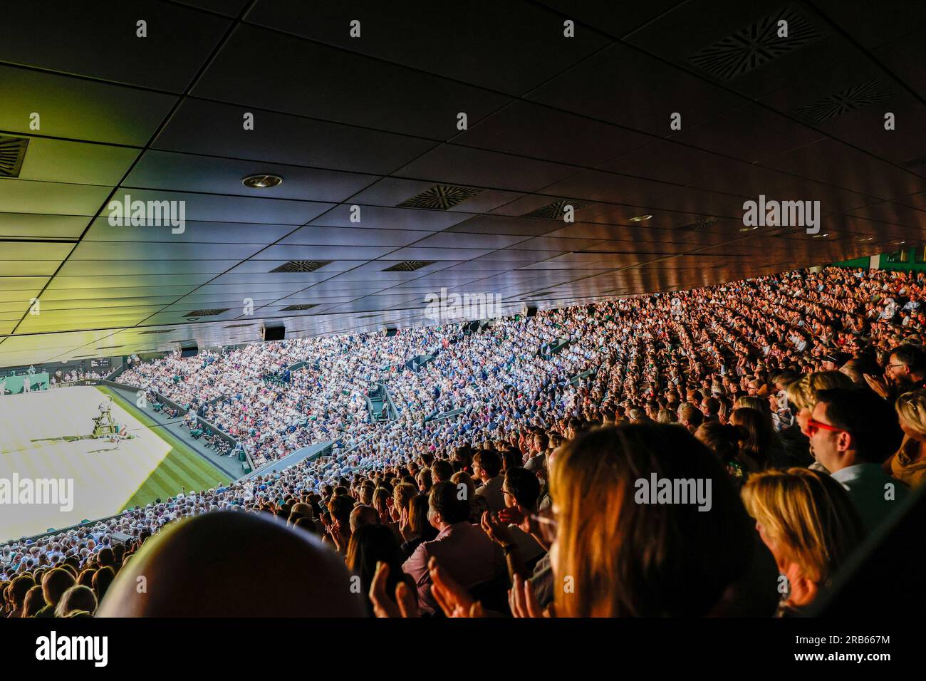 Londres, Royaume-Uni. 07 juillet 2023. Lors du tournoi de Wimbledon 2023 qui s'est tenu à Londres, en Angleterre. Crédit : Andre Chaco/FotoArena/Alamy Live News Banque D'Images