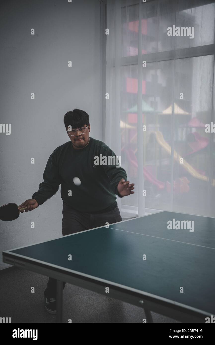 PingPong roumain Banque D'Images