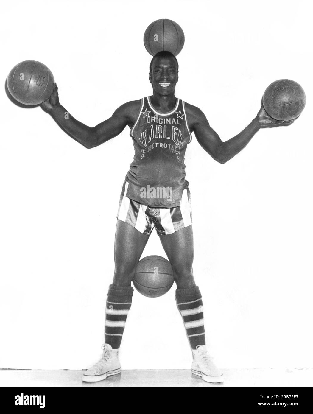 Vintage harlem globetrotters Banque de photographies et d’images à