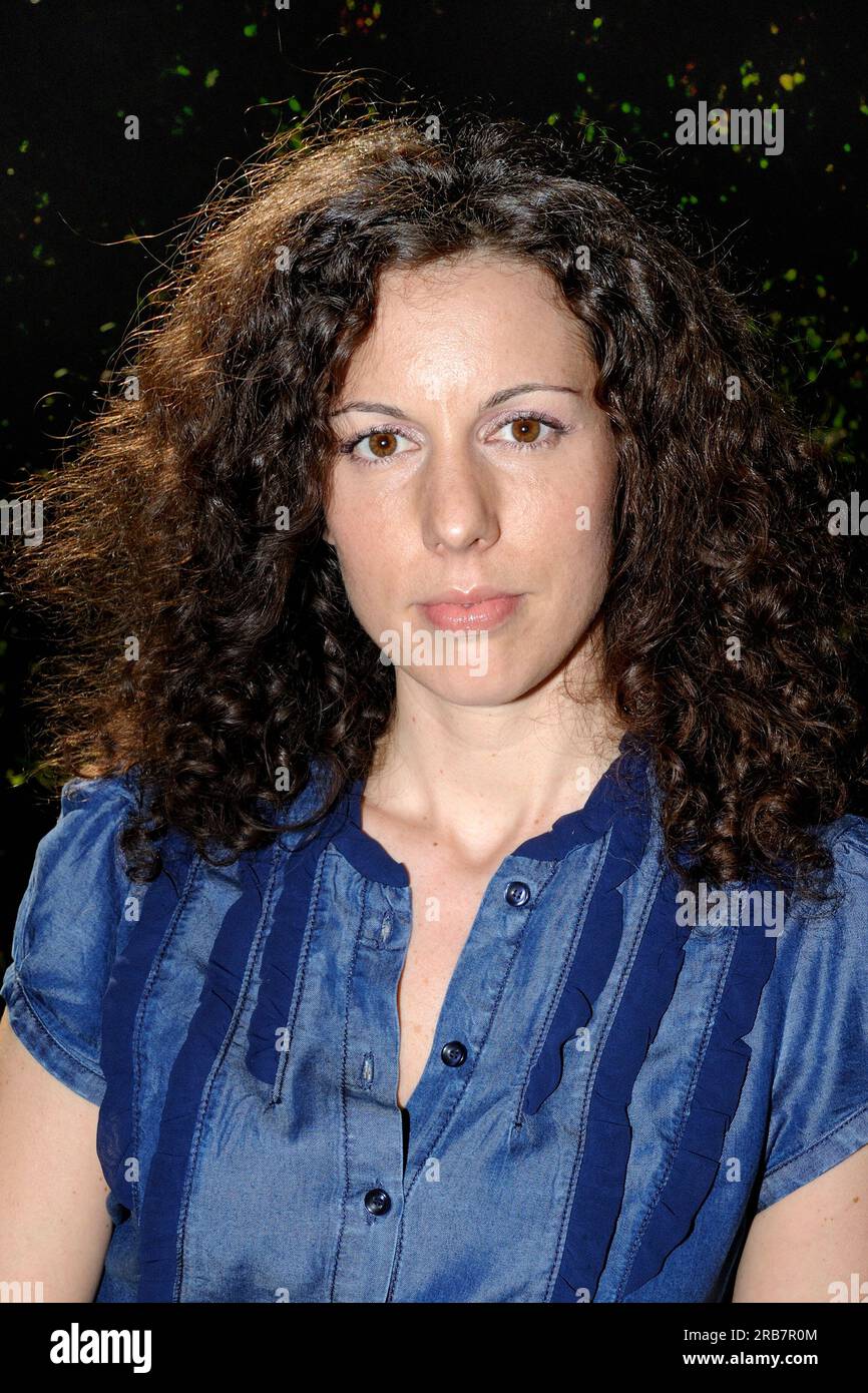 Silvia Avallone, auteur du roman 'Acciaio' 'Steel' posant (mai 2012) Banque D'Images