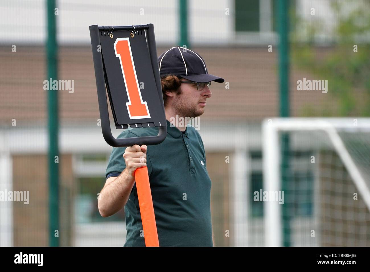 Solent Thrashers 52 contre 0 Leicester Falcons Banque D'Images