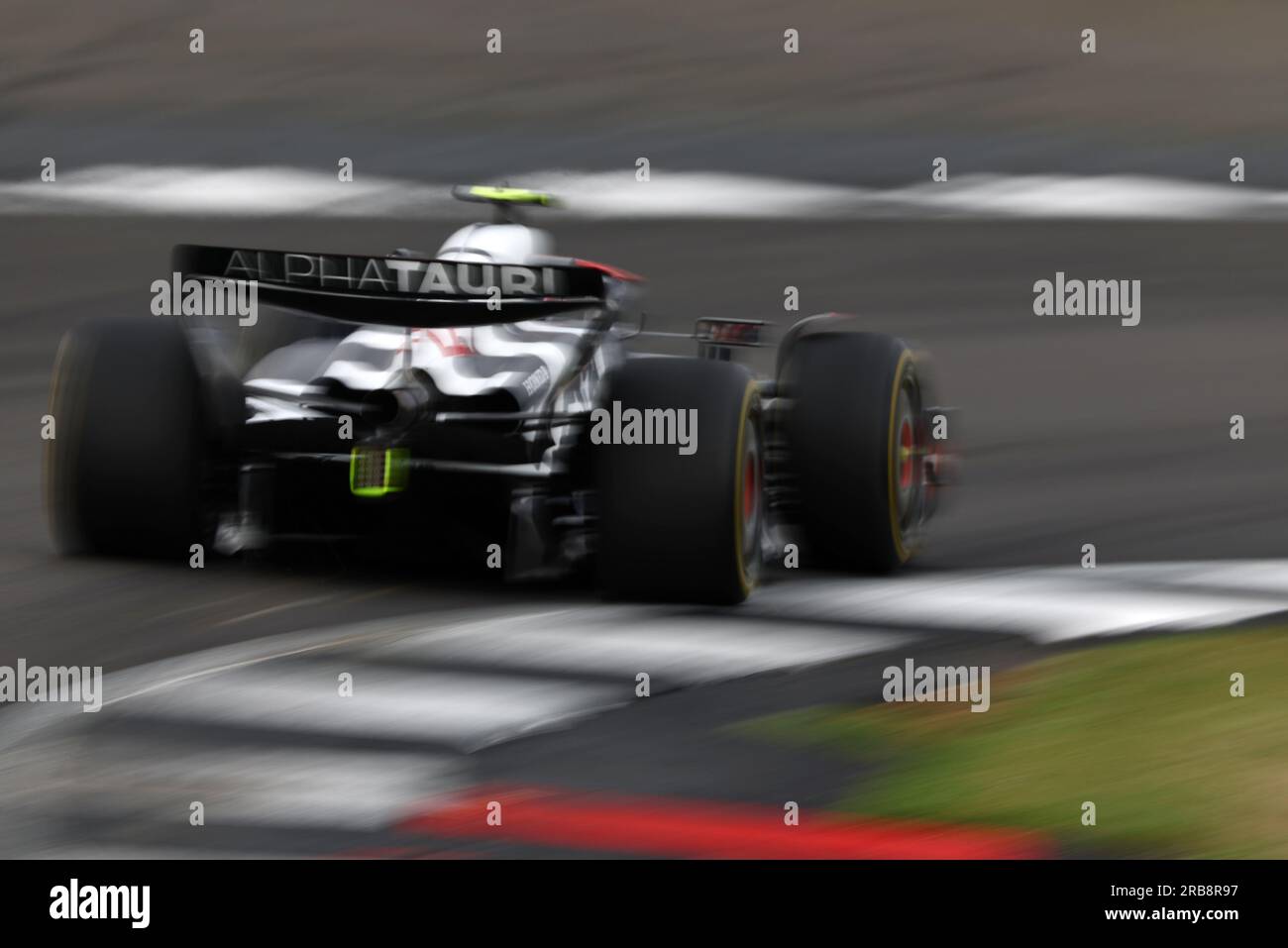 Silverstone, Royaume-Uni. 08 juillet 2023. Yuki Tsunoda (JPN) AlphaTauri AT04. Championnat du monde de Formule 1, Rd 11, Grand Prix de Grande-Bretagne, samedi 8 juillet 2023. Silverstone, Angleterre. Crédit : James Moy/Alamy Live News Banque D'Images