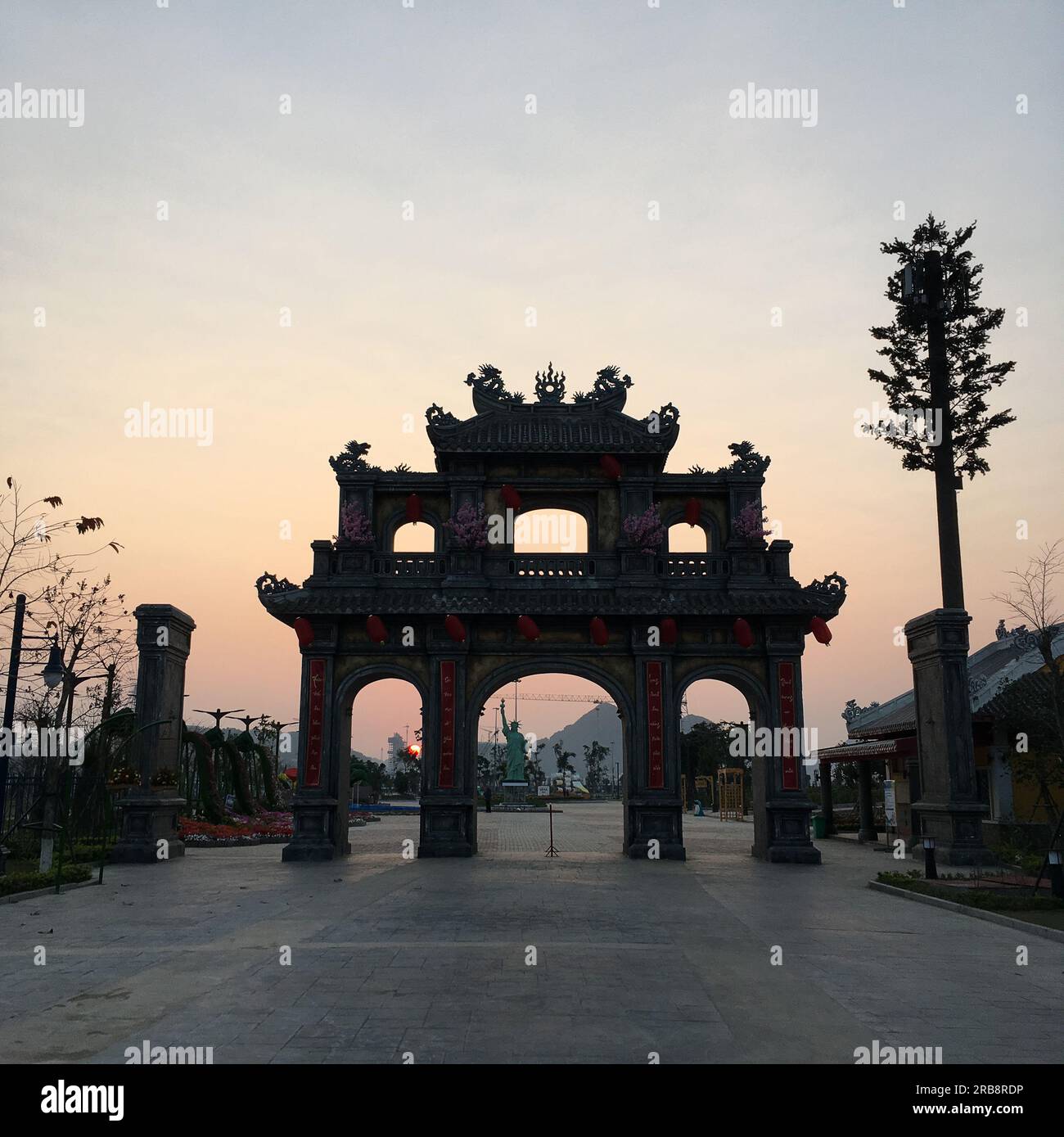 KHU du lịch Sun World ở thanh phố Hạ long. Ha long Bay destination de voyage. 越南旅游, वियतनाम पर्यटन, 베트남 관광, ベトナム観光, ឌូលីច វៀតណាម Banque D'Images