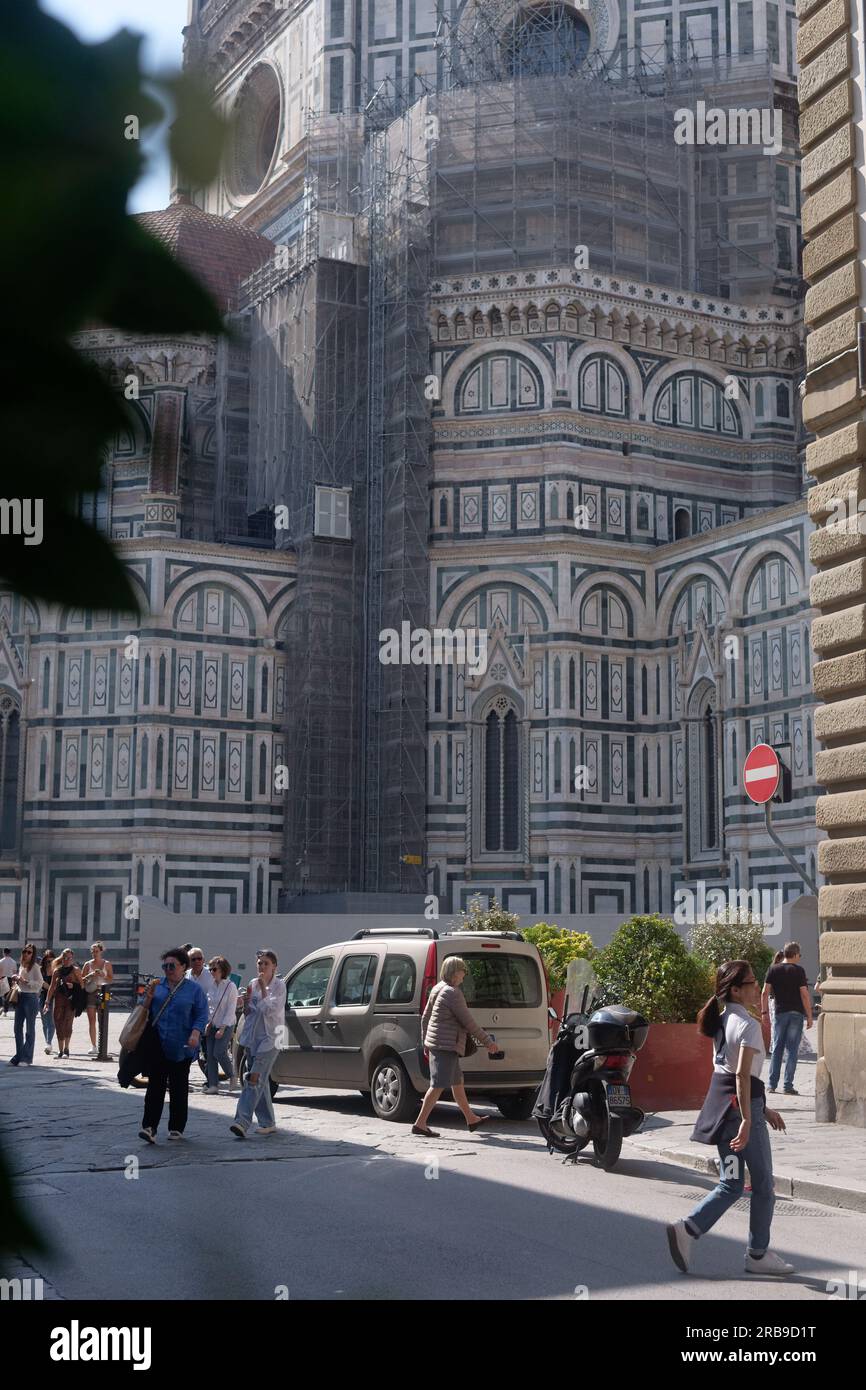 La cathédrale de Florence, Italie Banque D'Images
