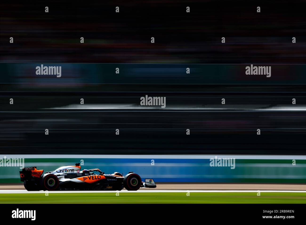 Silverstone, Royaume-Uni. 08 juillet 2023. Oscar Piastri (AUS) McLaren MCL60. 08.07.2023. Formula 1 World Championship, Rd 11, British Grand Prix, Silverstone, Angleterre, Jour de qualification. Le crédit photo doit se lire : XPB/Press Association Images. Crédit : XPB Images Ltd/Alamy Live News Banque D'Images