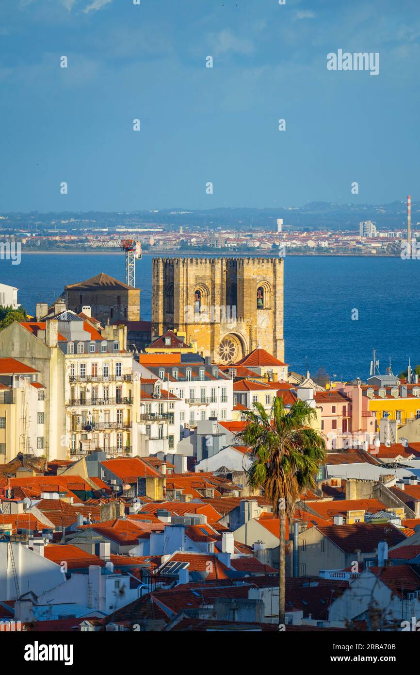 La cathédrale de Sé, Lisbonne, Portugal Banque D'Images