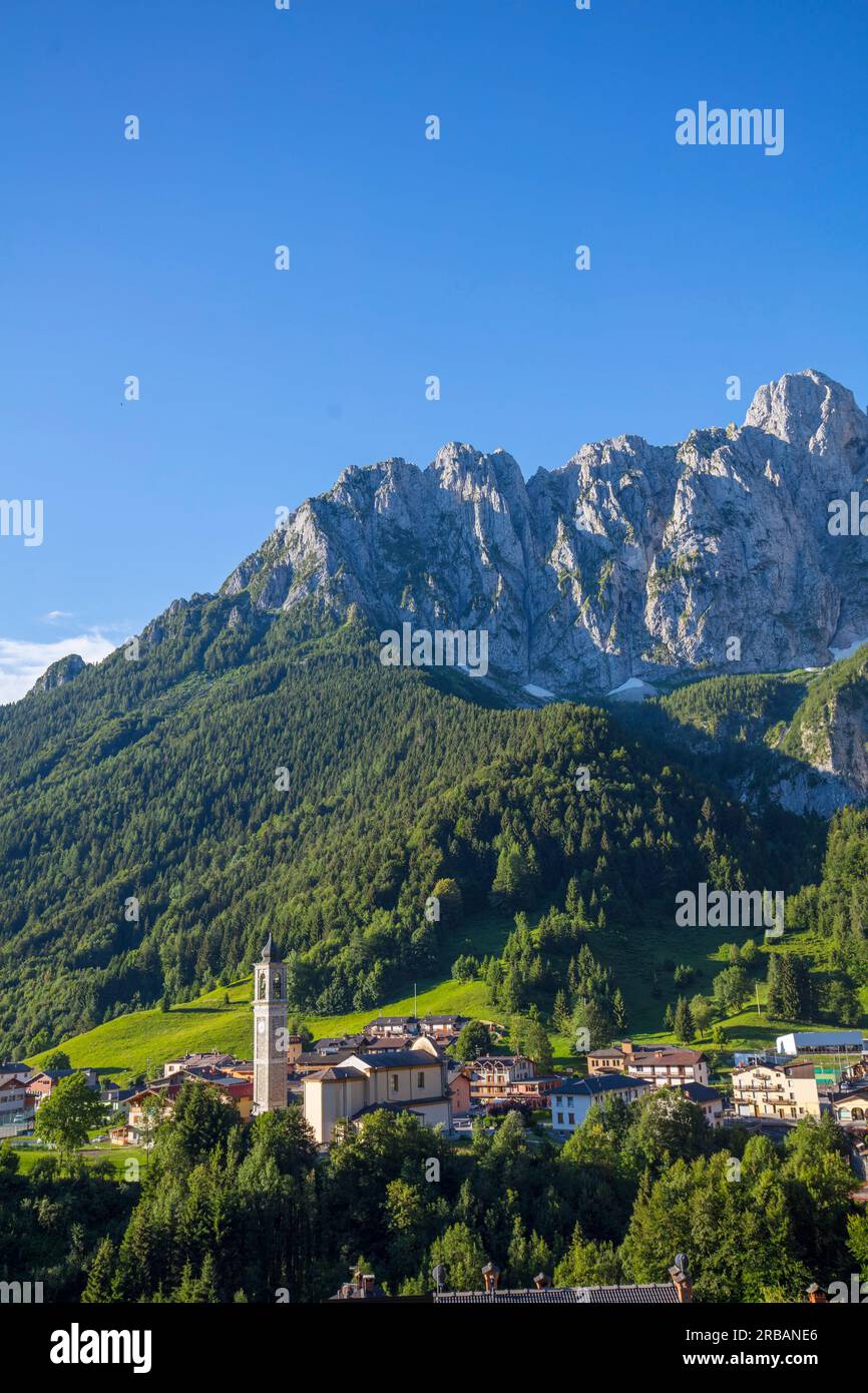 Colere, localité Dezzo, Val di Scalve, Bergame, Lombardie, Italie Banque D'Images