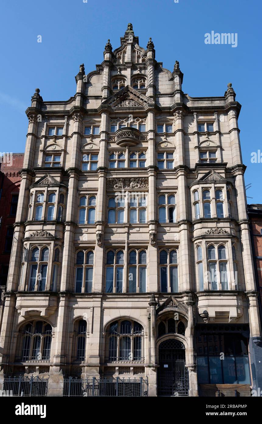 Blackfriars Street 12, Manchester City Centre, Manchester, Angleterre, Grande-Bretagne, architecture, historique Banque D'Images