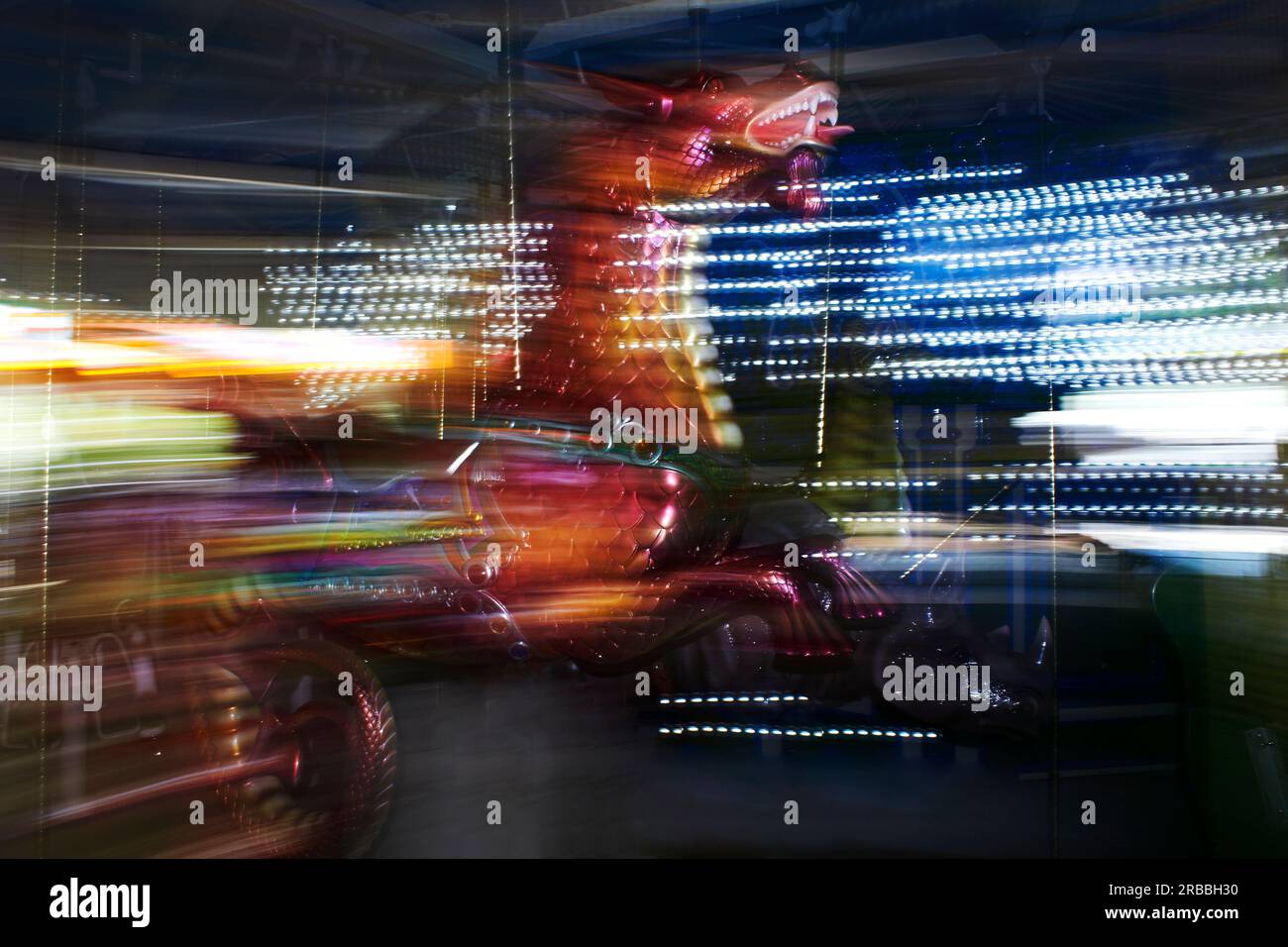 joyeux tir d'action Banque D'Images