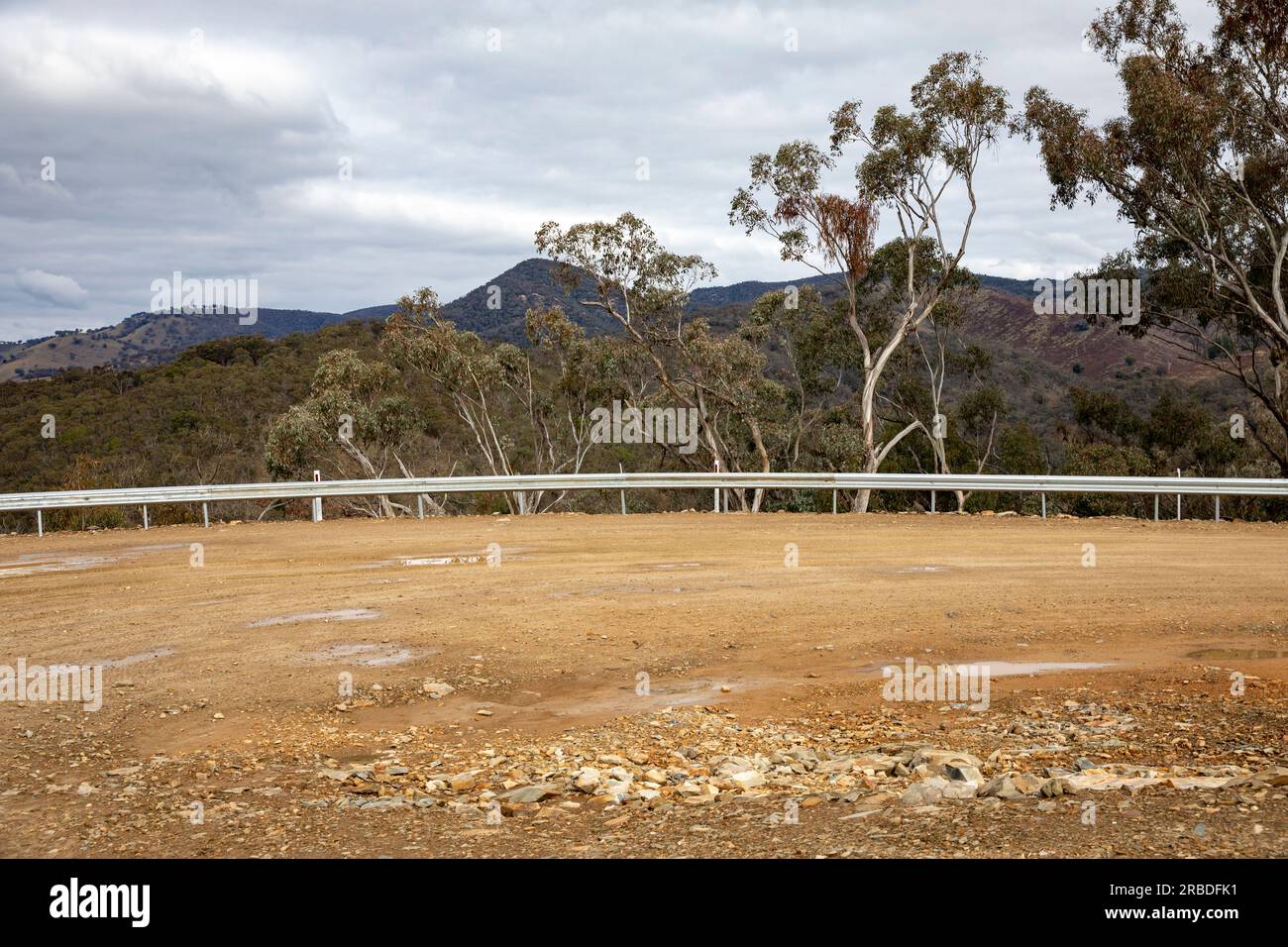 Bridle Track NSW, randonnée historique et hippodrome entre Bathurst et Hill End pendant le boom des mines d'or australiennes, Nouvelle-Galles du Sud, Australie Banque D'Images