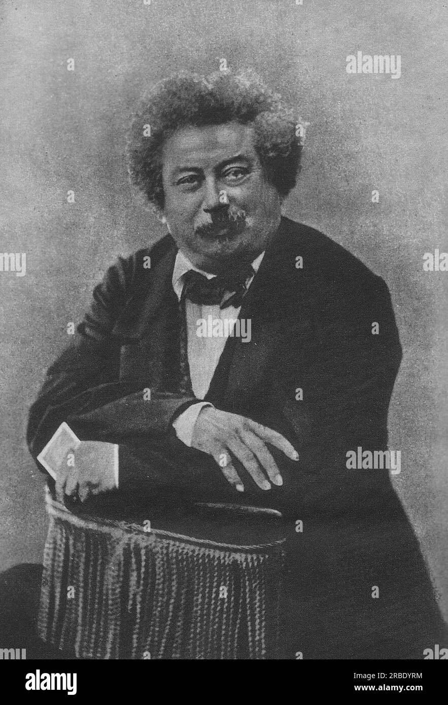 Alexandre Dumas de Felix Nadar Banque D'Images