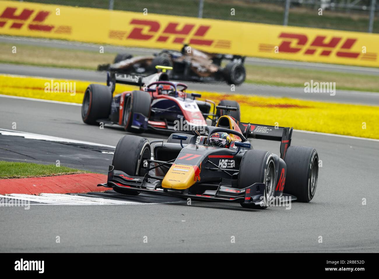 11 IWASA Ayumu (jpn), DAMS, Dallara F2, action lors de la 8e manche du Championnat FIA de Formule 2 2023 du 7 au 9 juillet 2023 sur le circuit de Silverstone, à Silverstone, Royaume-Uni Banque D'Images