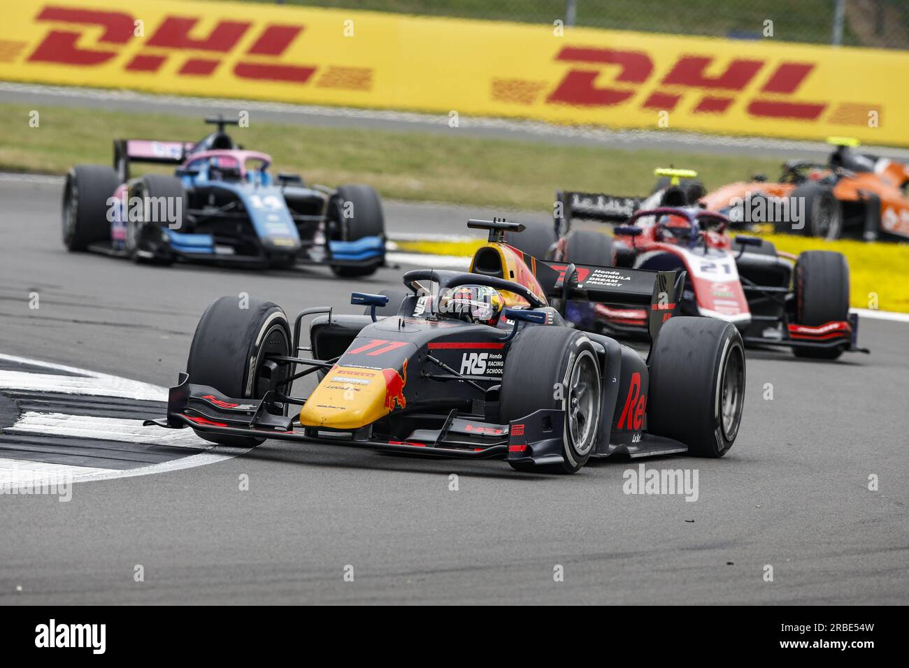 11 IWASA Ayumu (jpn), DAMS, Dallara F2, action lors de la 8e manche du Championnat FIA de Formule 2 2023 du 7 au 9 juillet 2023 sur le circuit de Silverstone, à Silverstone, Royaume-Uni Banque D'Images