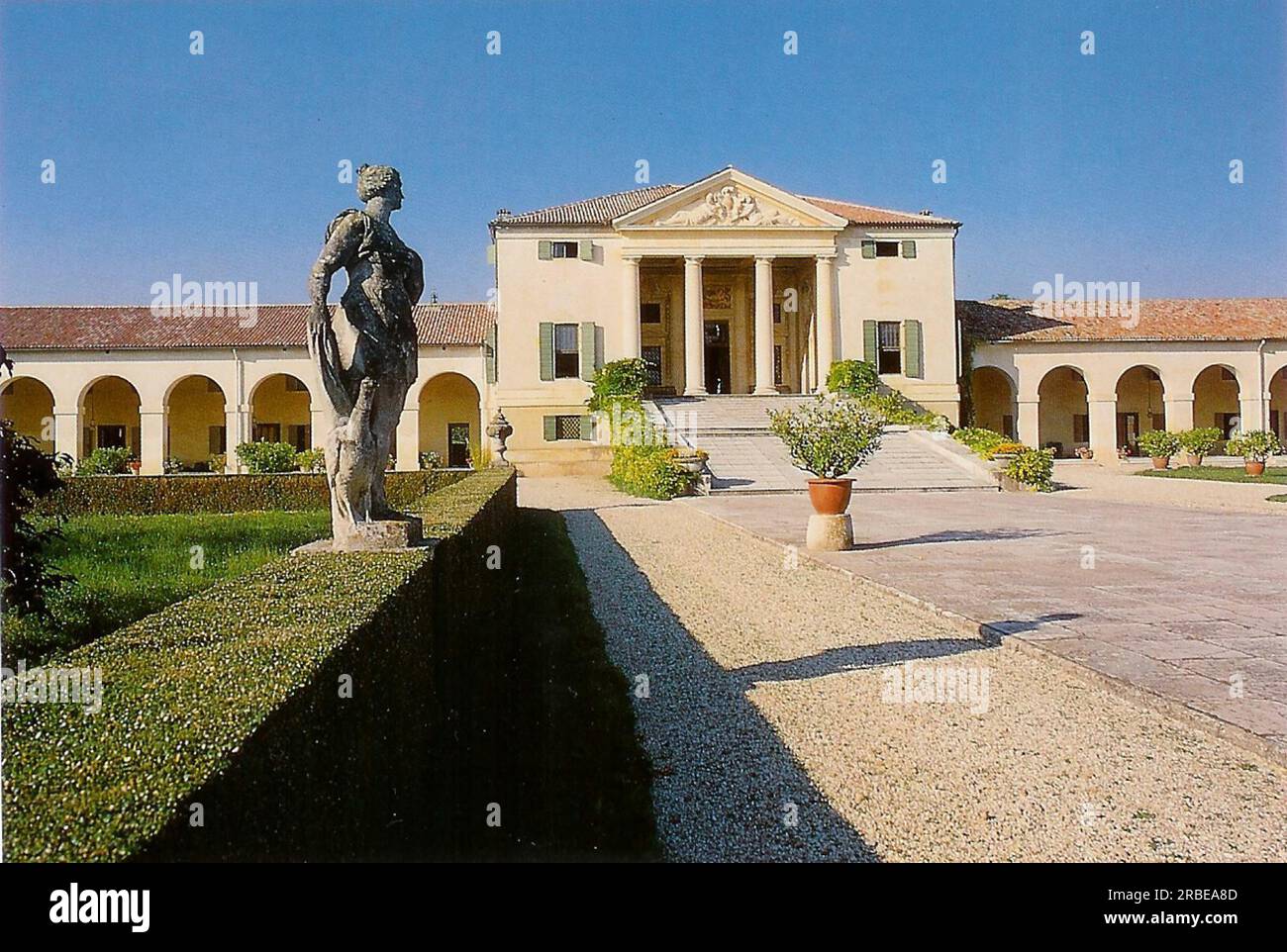 Villa Emo, Fanzolo di Vedelago 1560 par Andrea Palladio Banque D'Images