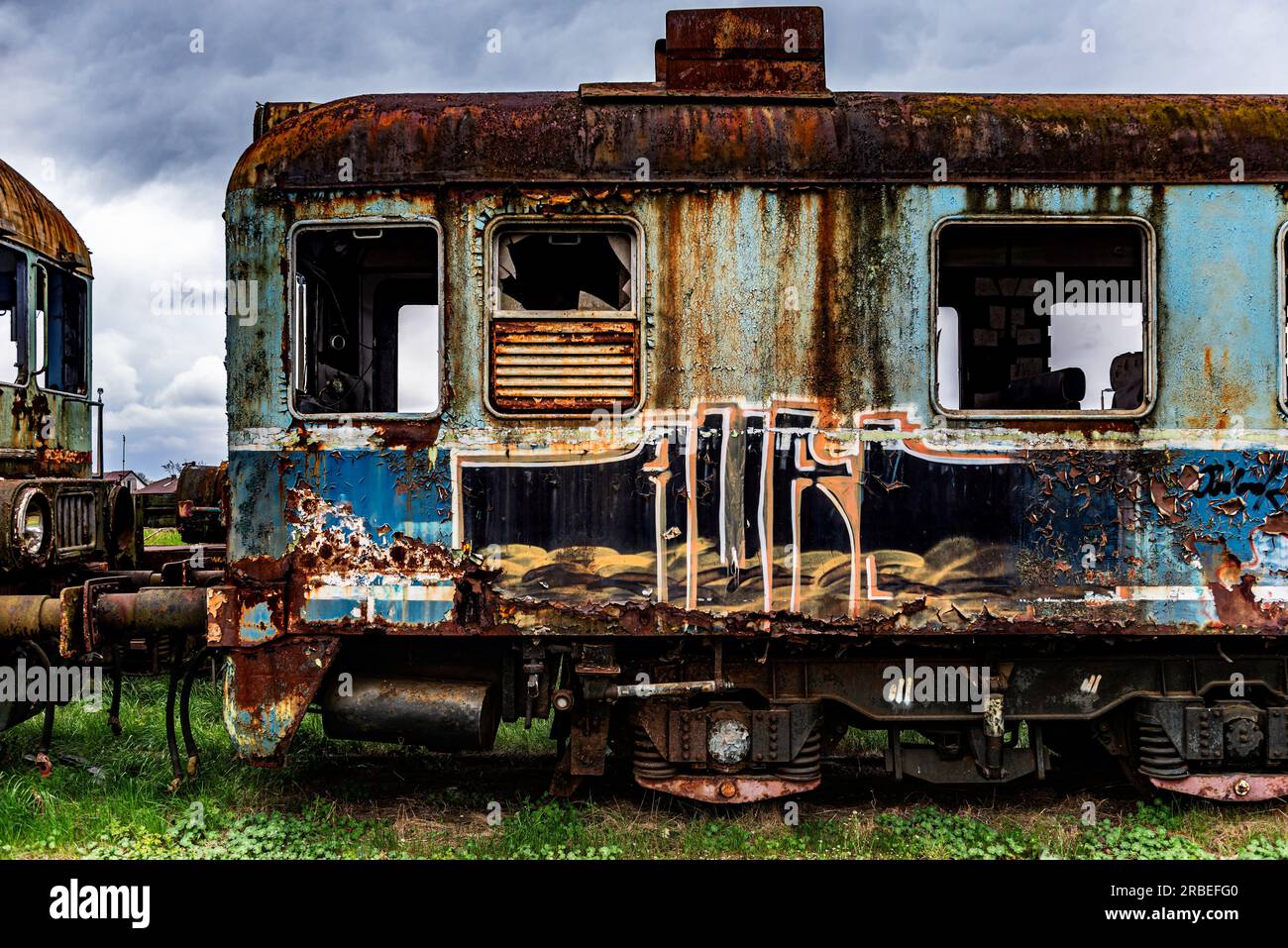 Vieux wagon de train Banque de photographies et d’images à haute ...