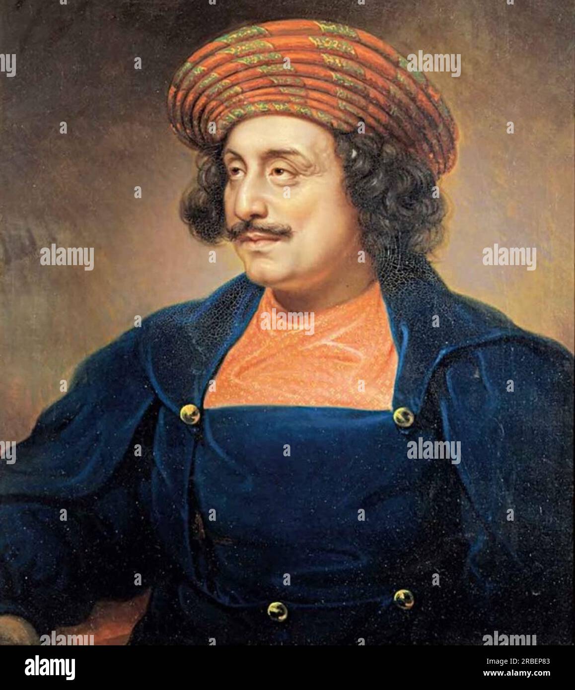Raja Rammohan Roy 1833 par Rembrandt Peale Banque D'Images