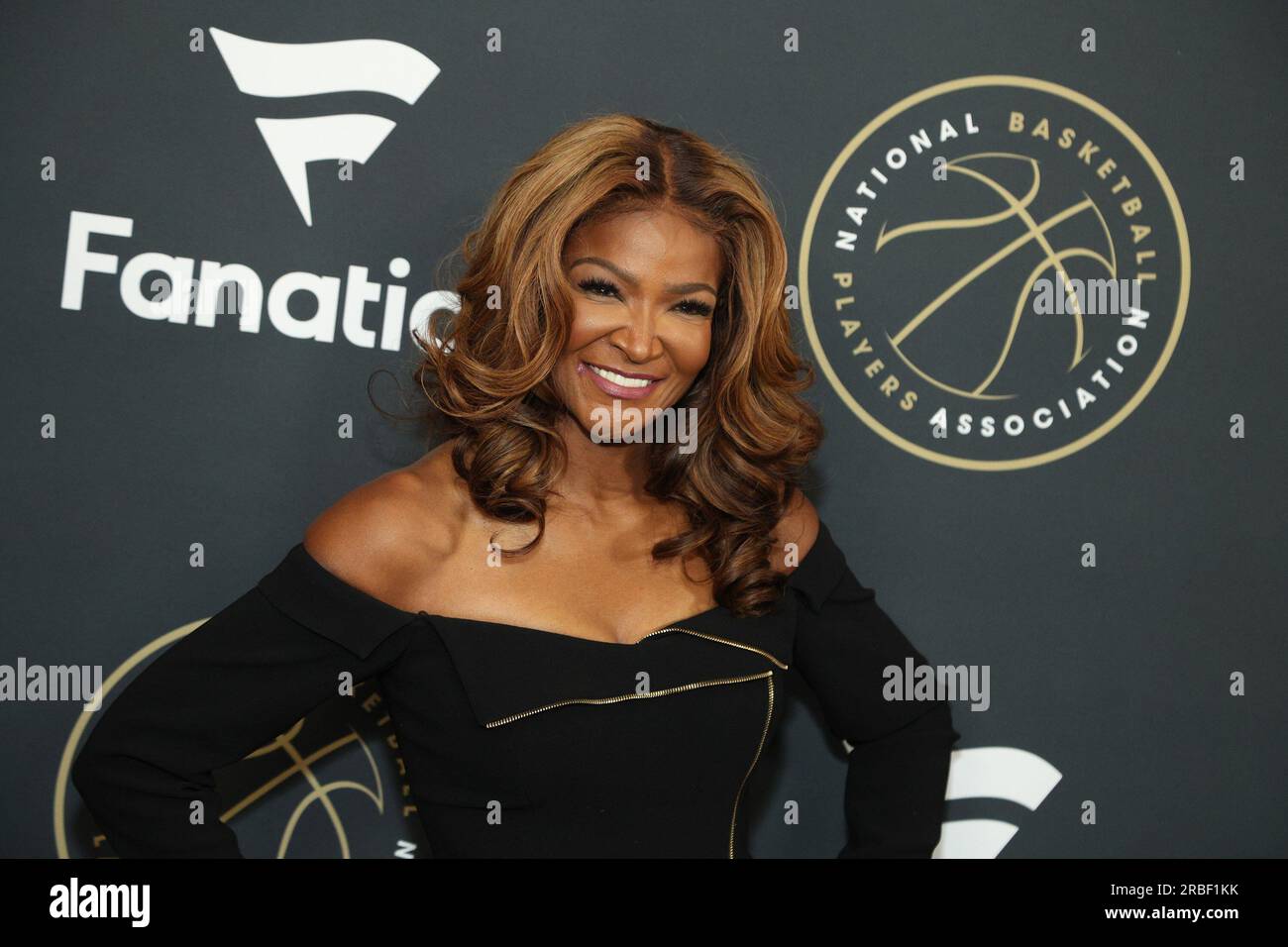 Las Vegas, NV, États-Unis. 8 juillet 2023. Tamika Tremaglio aux arrivées pour Fanatics & NBPA Summer Players Party, TAO Nightclub au Venetian Resort, Las Vegas, NV 8 juillet 2023. Crédit : JA/Everett Collection/Alamy Live News Banque D'Images