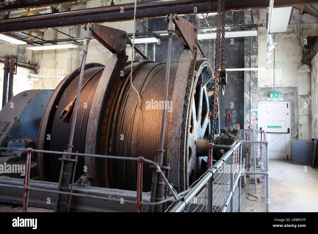 Aspects intérieurs et extérieurs généraux liés au Centre culturel Heartland à Redruth, Cornwall. Banque D'Images