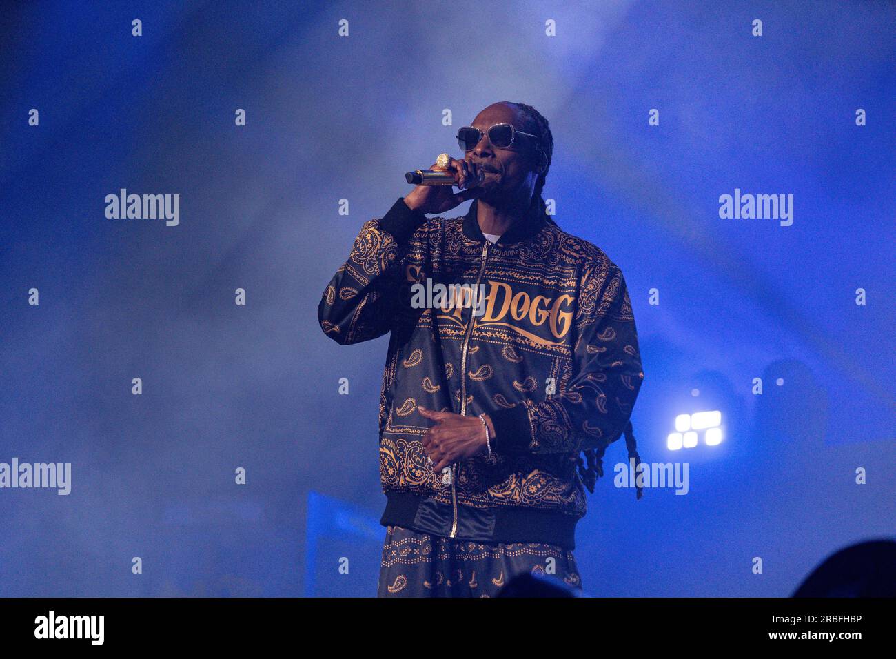 Snoop Dogg en concert au Rogers Arena à Vancouver, BC, Canada le 7