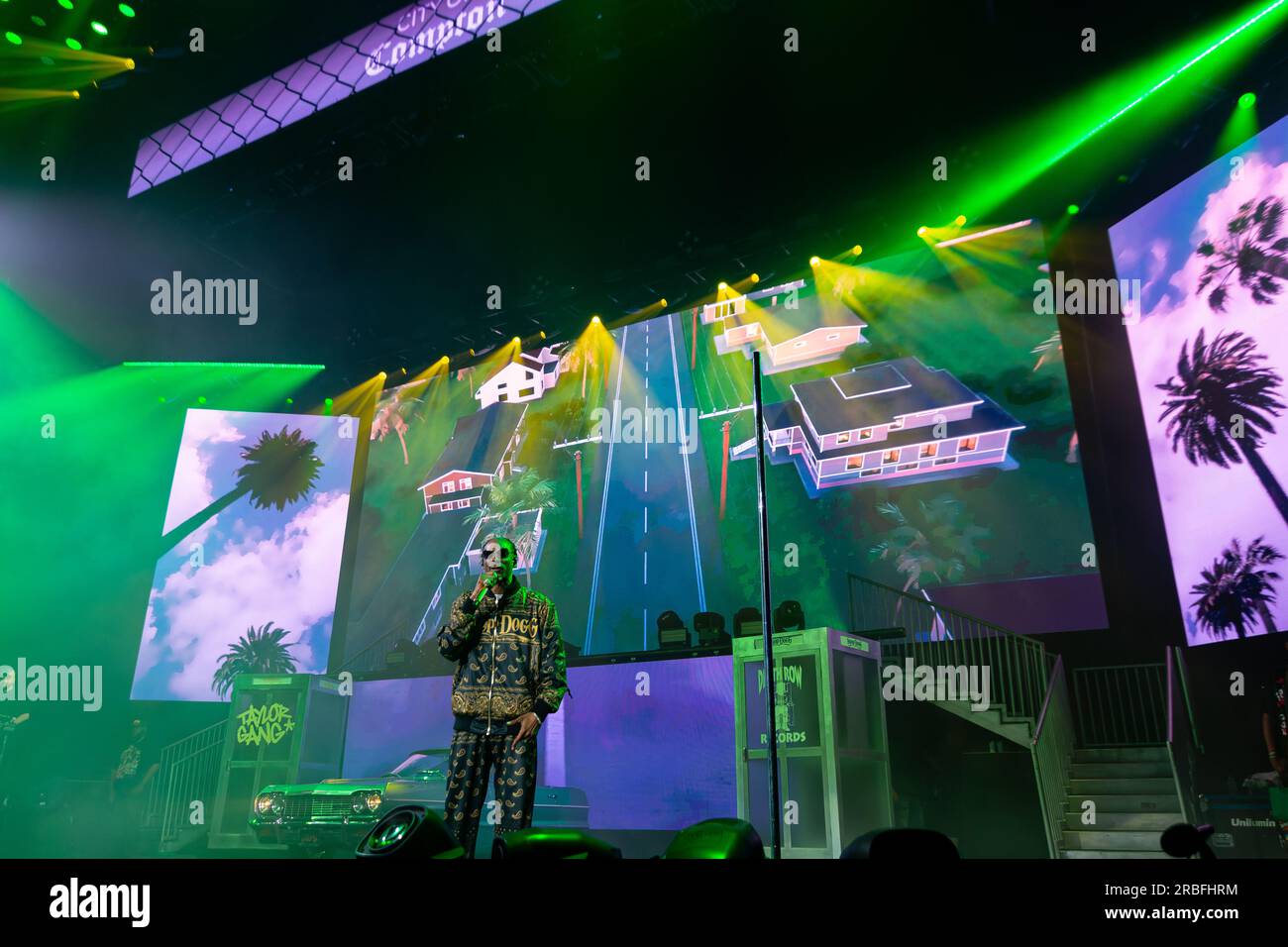 Snoop Dogg en concert au Rogers Arena à Vancouver, BC, Canada le 7 juillet 2023 par Jamie Taylor Banque D'Images
