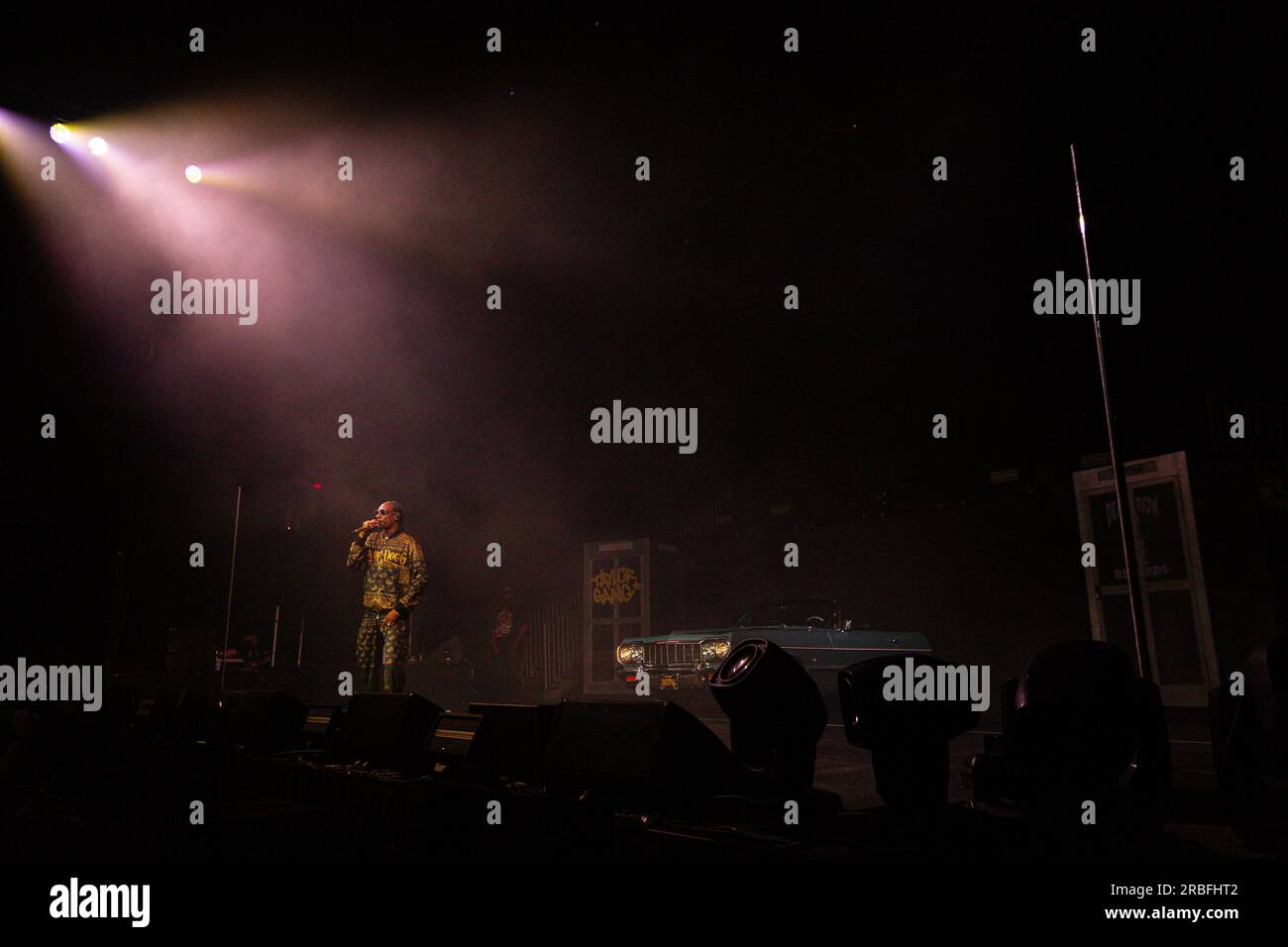 Snoop Dogg en concert au Rogers Arena à Vancouver, BC, Canada le 7 juillet 2023 par Jamie Taylor Banque D'Images