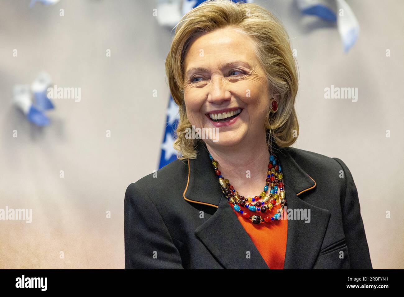 hilary clinton Banque D'Images